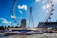 Thames Clipper and Emirates Cable Car