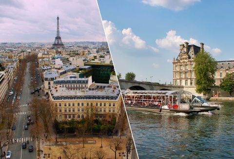 Seine River Cruise and Paris City Tour Combo